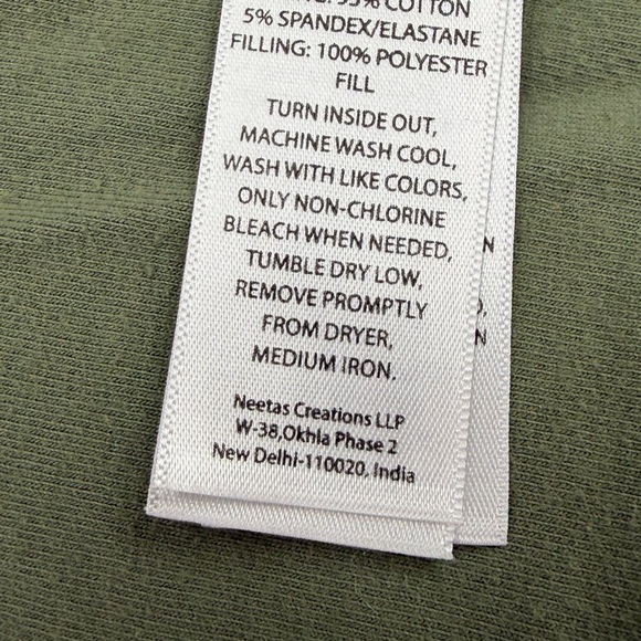 Tommy Bahama Kids Green and Gray Quilted Puffer Vest 18 Months - Picture 4 of 5